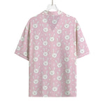 Pink Rabbit Pattern Print Rayon Hawaiian Shirt