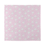 Pink Rabbit Pattern Print Silk Bandana