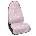 Pink Rabbit Pattern Print Waterproof Car Seat Cover