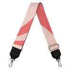 Pink Radial Rays Print Bag Strap