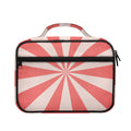 Pink Radial Rays Print Briefcase Bible Bag