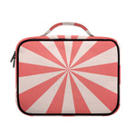 Pink Radial Rays Print Briefcase Bible Bag