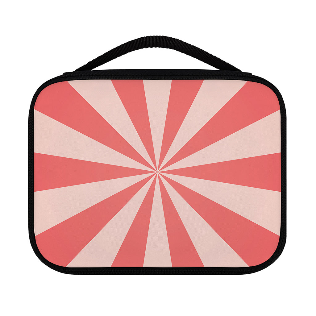 Pink Radial Rays Print Classic Bible Case