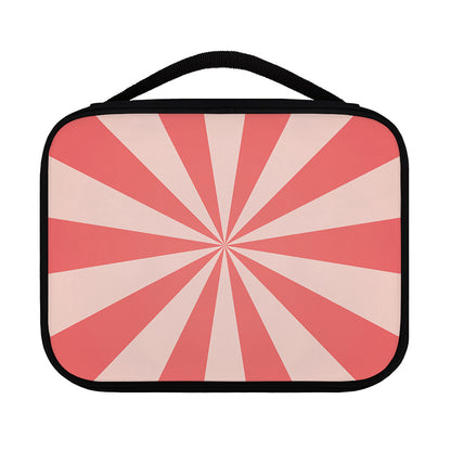 Pink Radial Rays Print Classic Bible Case