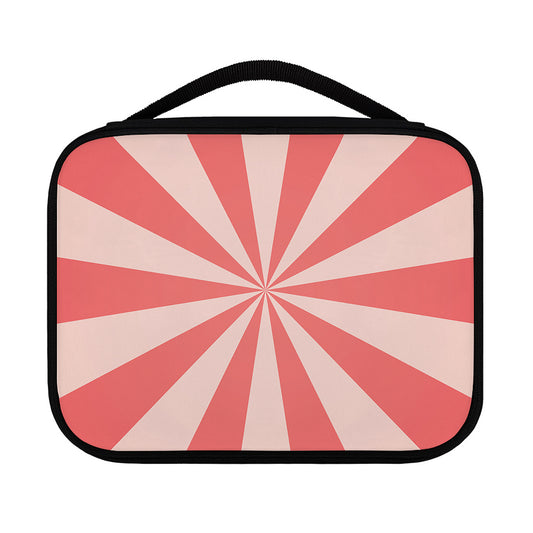 Pink Radial Rays Print Classic Bible Case