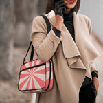 Pink Radial Rays Print Double Strap Bible Bag