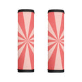 Pink Radial Rays Print Handle Covers