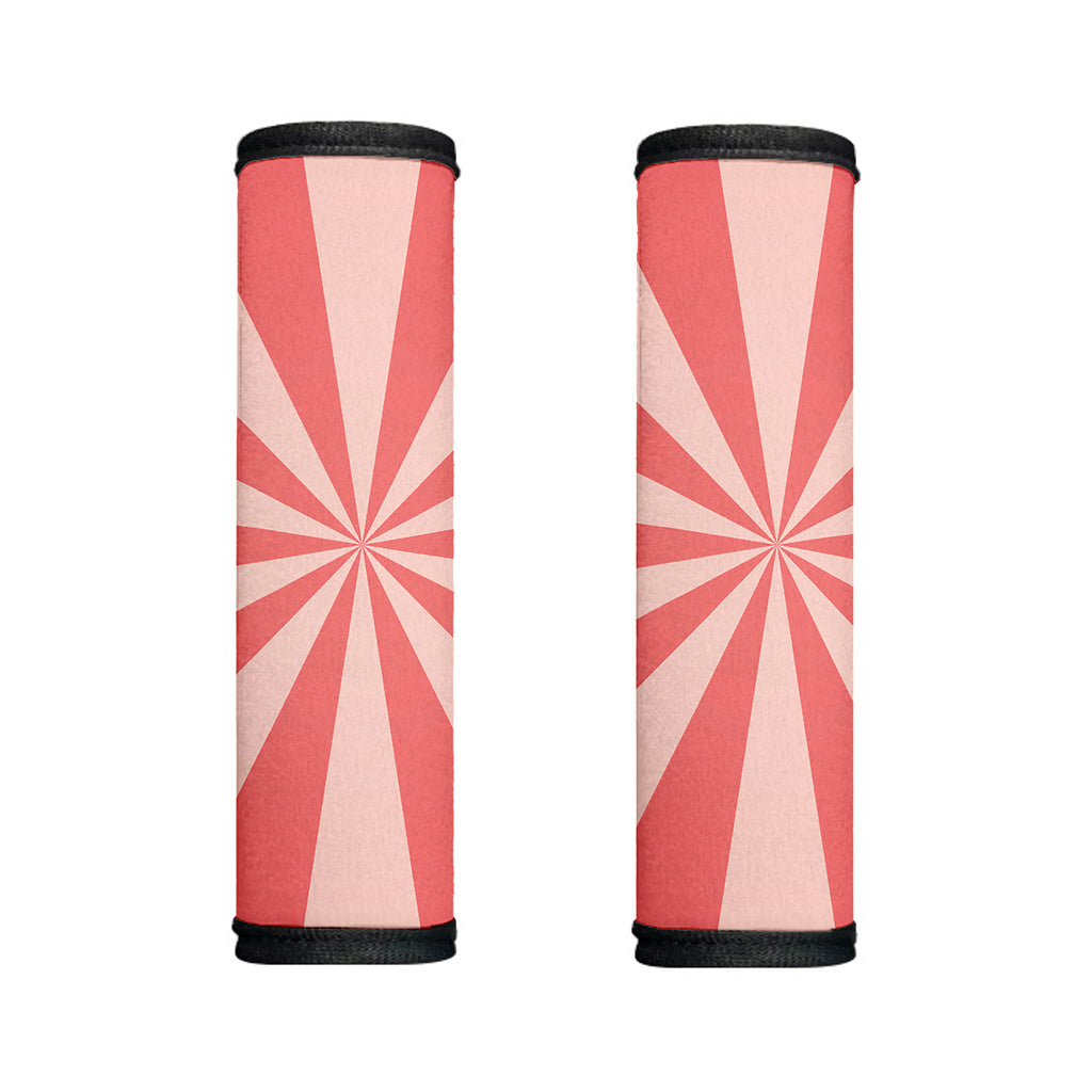 Pink Radial Rays Print Handle Covers