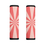 Pink Radial Rays Print Handle Covers
