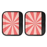 Pink Radial Rays Print Handle Covers
