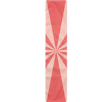 Pink Radial Rays Print Table Runner