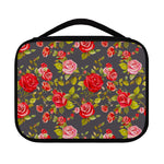 Pink Red Rose Floral Pattern Print Classic Bible Case