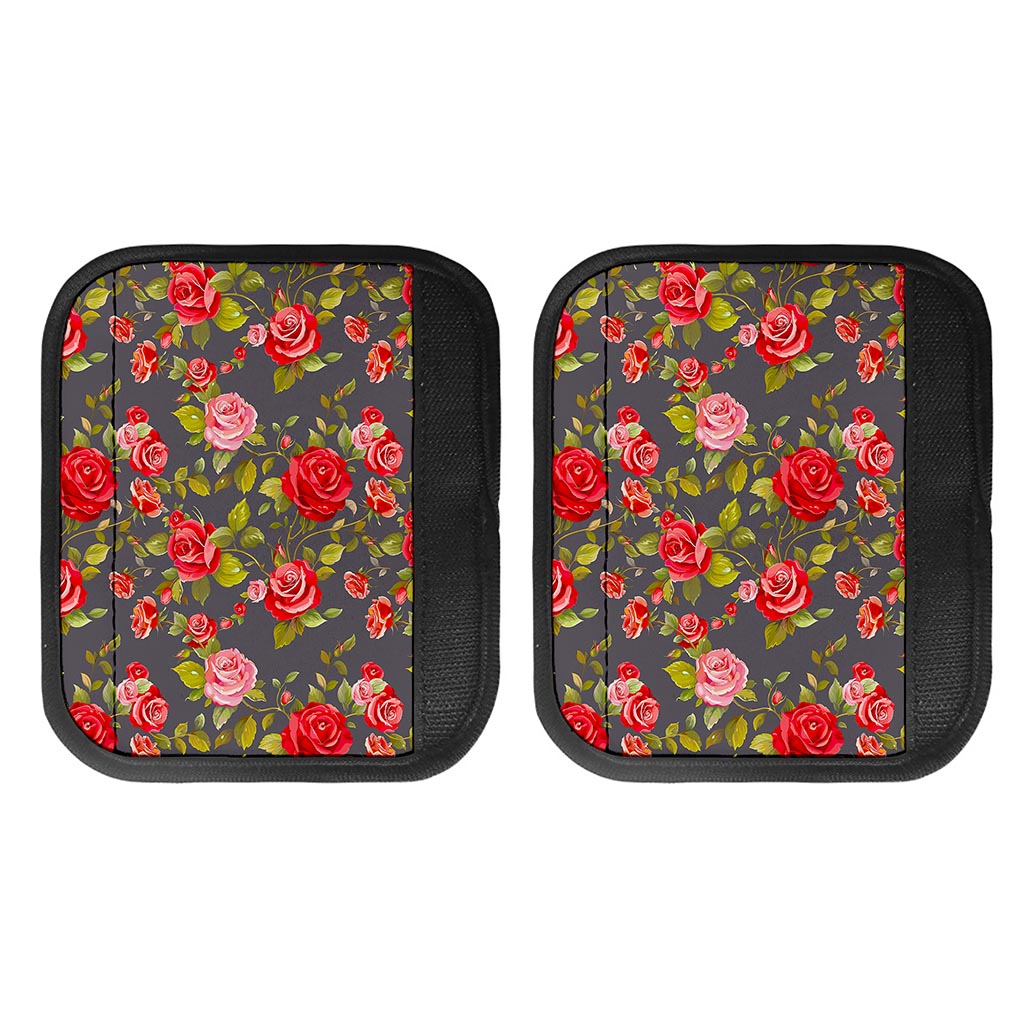 Pink Red Rose Floral Pattern Print Handle Covers