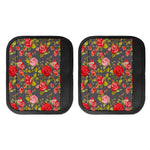 Pink Red Rose Floral Pattern Print Handle Covers