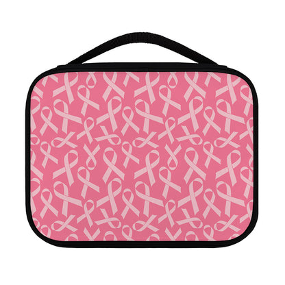 Pink Ribbon Breast Cancer Pattern Print Classic Bible Case