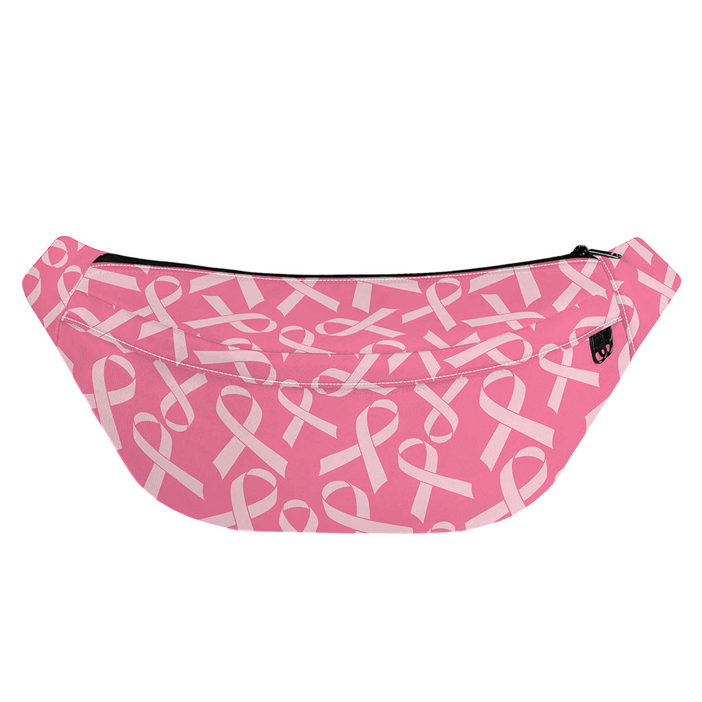 Pink Ribbon Breast Cancer Pattern Print Fanny Pack