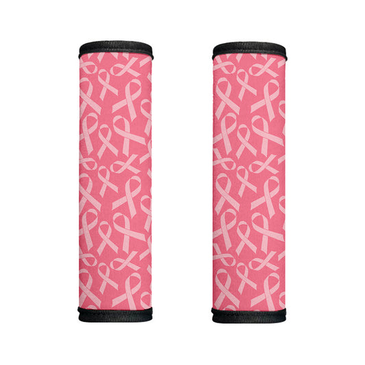 Pink Ribbon Breast Cancer Pattern Print Handle Covers