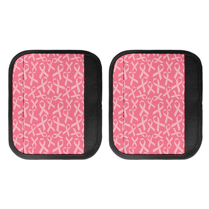 Pink Ribbon Breast Cancer Pattern Print Handle Covers