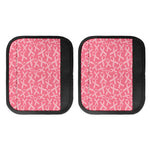 Pink Ribbon Breast Cancer Pattern Print Handle Covers