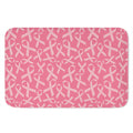 Pink Ribbon Breast Cancer Pattern Print Indoor Door Mat