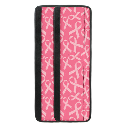Pink Ribbon Breast Cancer Pattern Print Refrigerator Handle Covers