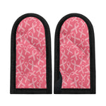 Pink Ribbon Breast Cancer Pattern Print Skillet Handle Cover