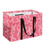 Pink Ribbon Breast Cancer Pattern Print Utility Tote Bag