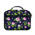Pink Rose Floral Flower Pattern Print Briefcase Bible Bag