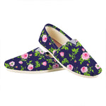 Pink Rose Floral Flower Pattern Print Casual Shoes