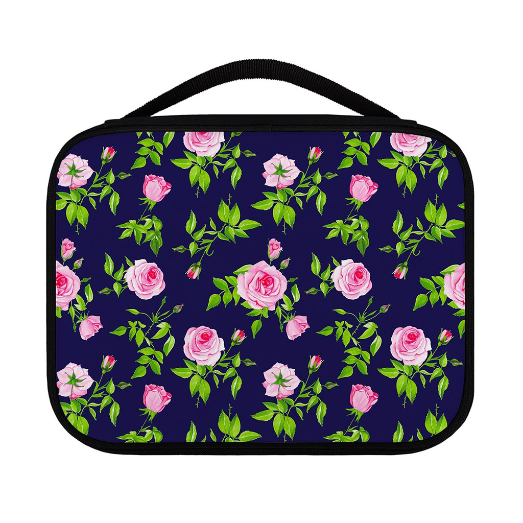 Pink Rose Floral Flower Pattern Print Classic Bible Case