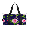 Pink Rose Floral Flower Pattern Print Gym Bag