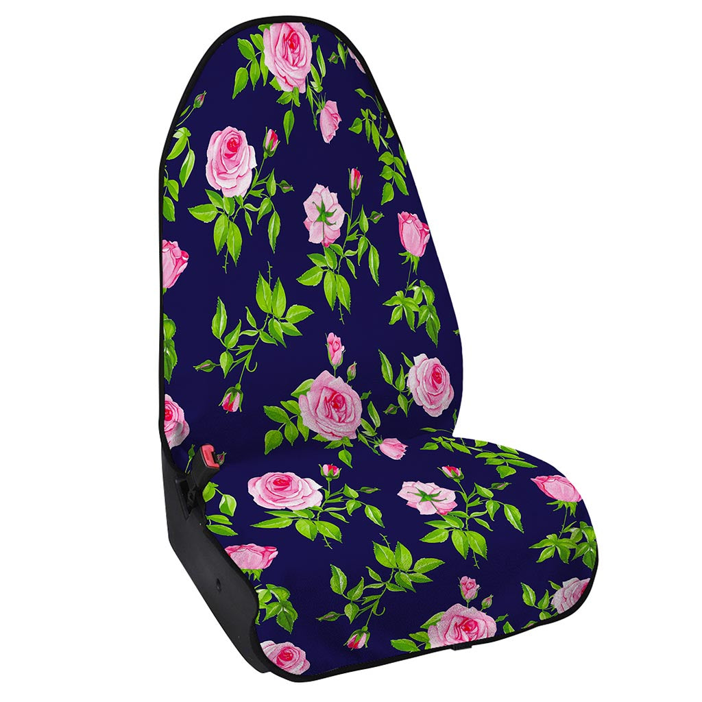 Pink Rose Floral Flower Pattern Print Waterproof Car Seat Cover