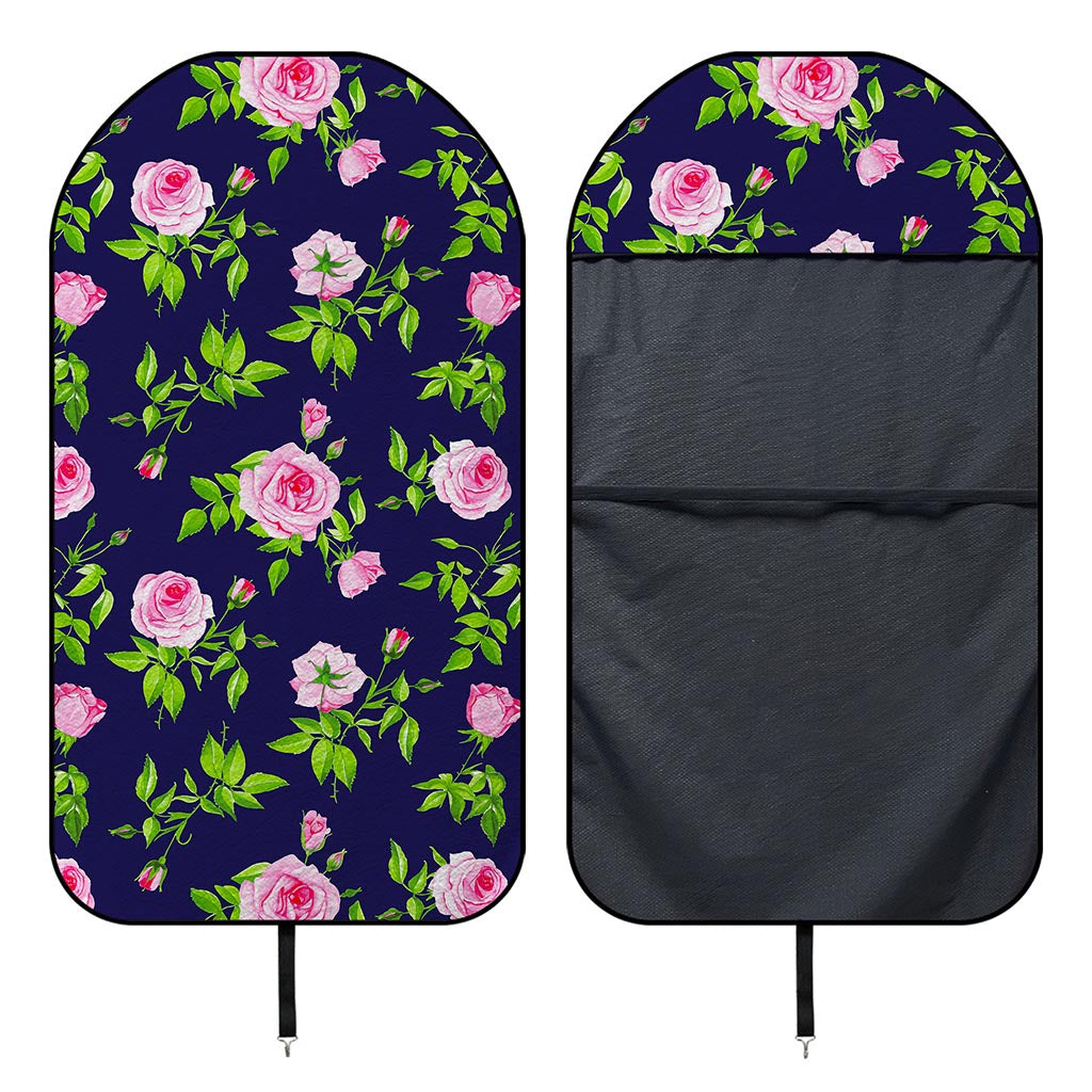 Pink Rose Floral Flower Pattern Print Waterproof Car Seat Cover