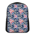 Pink Rose Flower Camouflage Print Casual Backpack