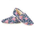 Pink Rose Flower Camouflage Print Casual Shoes