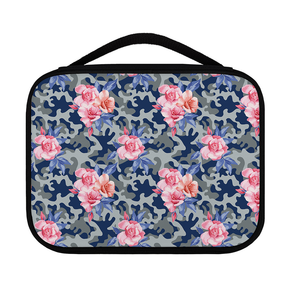 Pink Rose Flower Camouflage Print Classic Bible Case