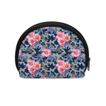 Pink Rose Flower Camouflage Print Coin Purse