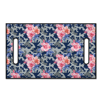 Pink Rose Flower Camouflage Print Golf Cart Seat Cover