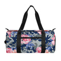 Pink Rose Flower Camouflage Print Gym Bag