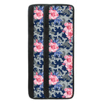 Pink Rose Flower Camouflage Print Refrigerator Handle Covers