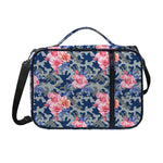 Pink Rose Flower Camouflage Print Shoulder Strap Bible Bag