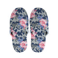 Pink Rose Flower Camouflage Print Slippers