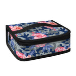 Pink Rose Flower Camouflage Print Small Lunch Bag