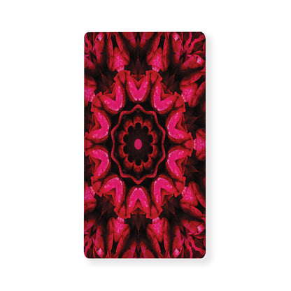 Pink Rose Kaleidoscope Print Baby Crib Sheet