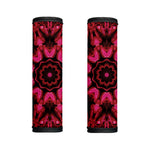 Pink Rose Kaleidoscope Print Handle Covers