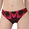 Pink Rose Kaleidoscope Print Women's Panties