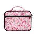 Pink Rose Print Briefcase Bible Bag