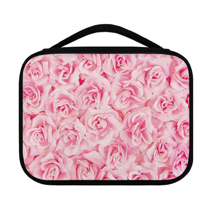 Pink Rose Print Classic Bible Case