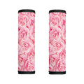 Pink Rose Print Handle Covers