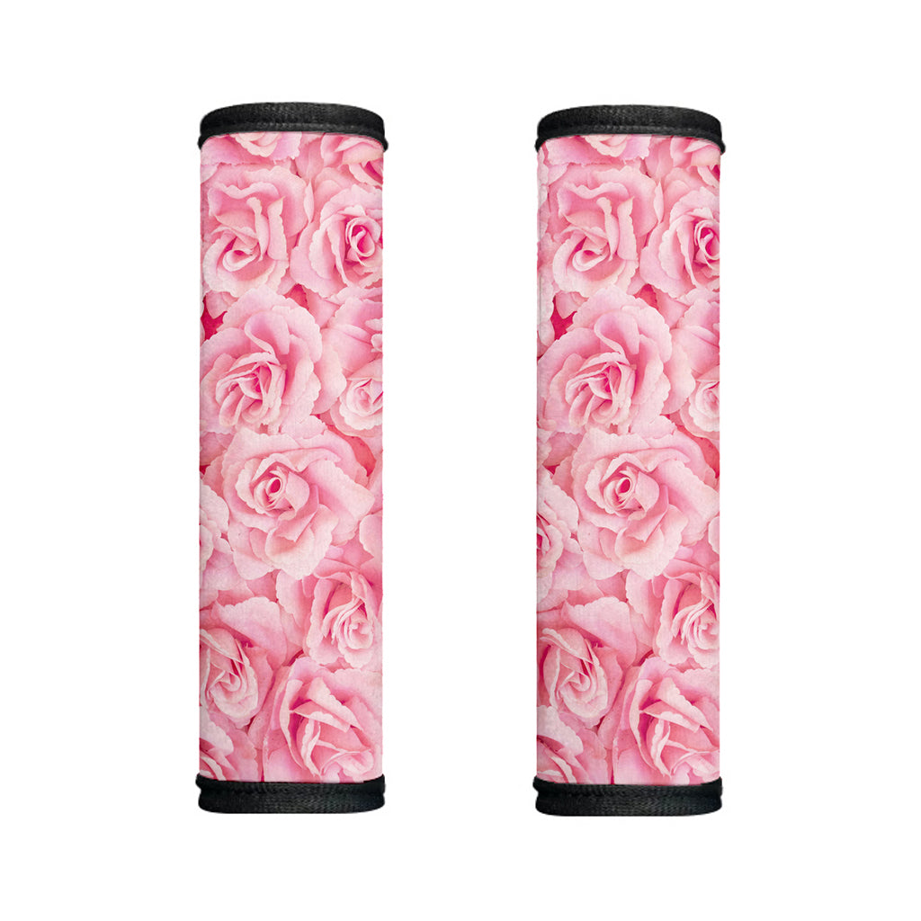 Pink Rose Print Handle Covers